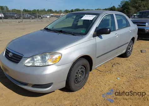 2005 Toyota Corolla Ce from USA, damaged, VIN 2T1BR32E45C476046